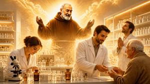 Preghiera a Padre Pio per la sapienza scientifica dei farmacisti