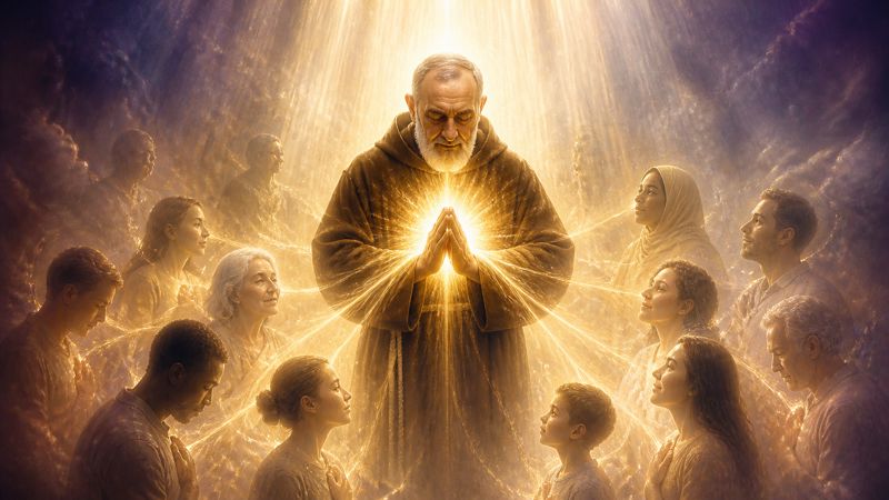 Preghiera a Padre Pio per la protezione degli amici cari
