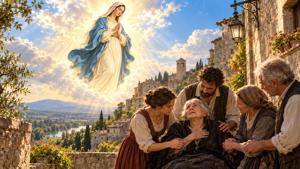 Preghiera a Maria Assunta per chi vive difficoltà a Lugnano in Teverina