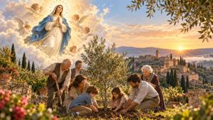 Preghiera a Maria Assunta per la speranza nel futuro di Lugnano in Teverina