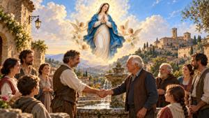 Preghiera a Maria Assunta per la pace e la riconciliazione a Lugnano in Teverina