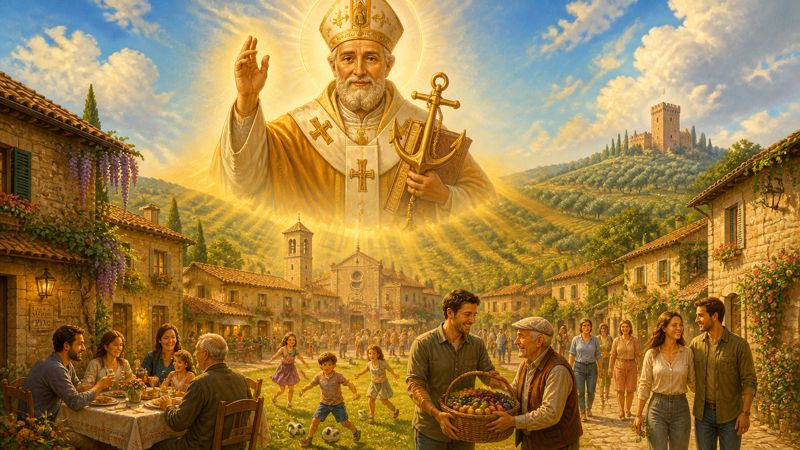 Preghiera di ringraziamento a San Clemente I papa per i doni ricevuti dalla comunità di Magione
