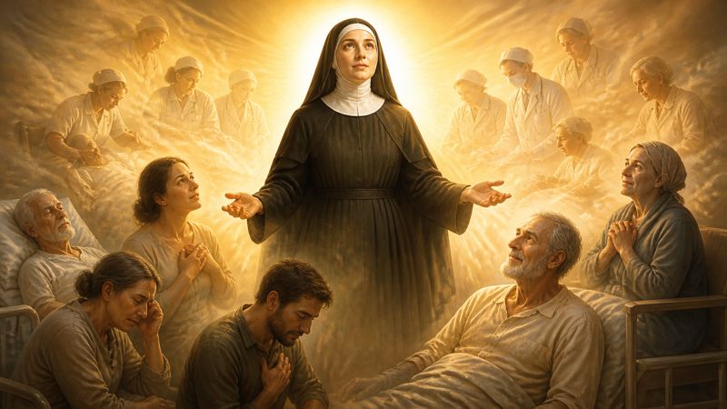 Preghiera a Santa Maria Bertilla Boscardin per la guarigione dei malati