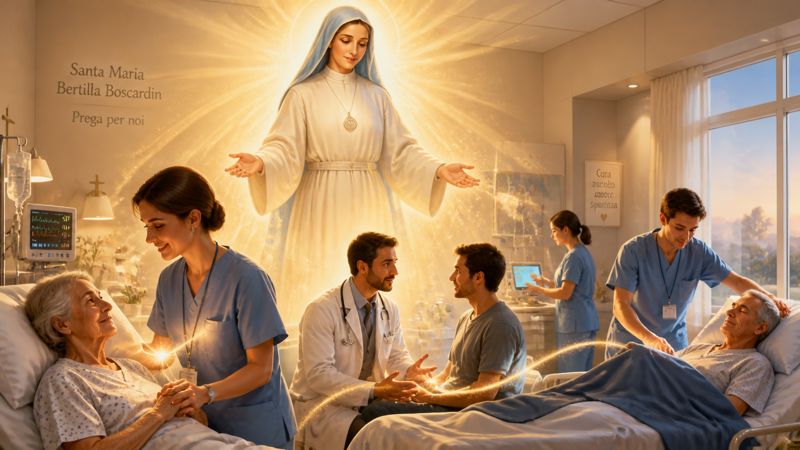 Preghiera a Santa Maria Bertilla Boscardin per la carità del personale ospedaliero