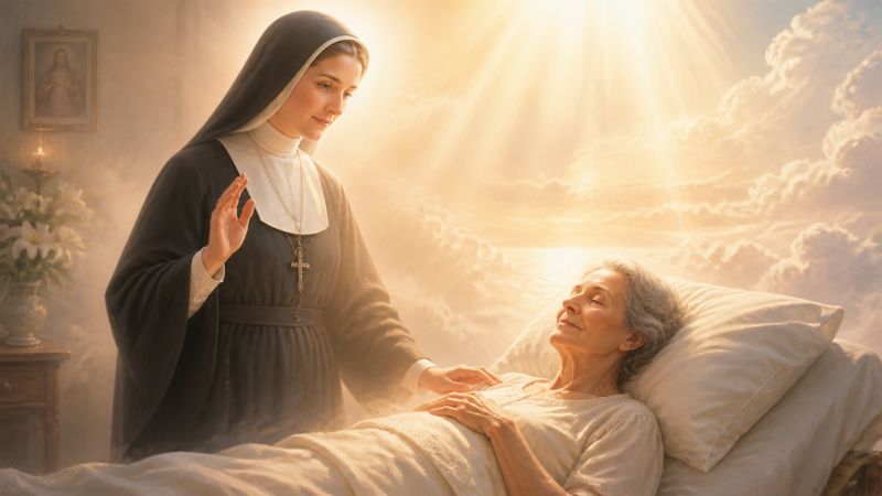 Preghiera a Santa Maria Bertilla Boscardin per la pace dei malati terminali