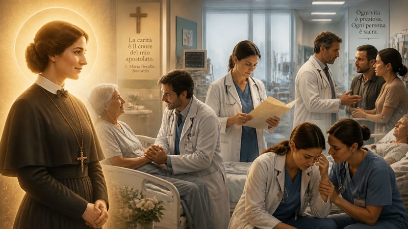 Preghiera a Santa Maria Bertilla Boscardin per la dignità del lavoro dei medici