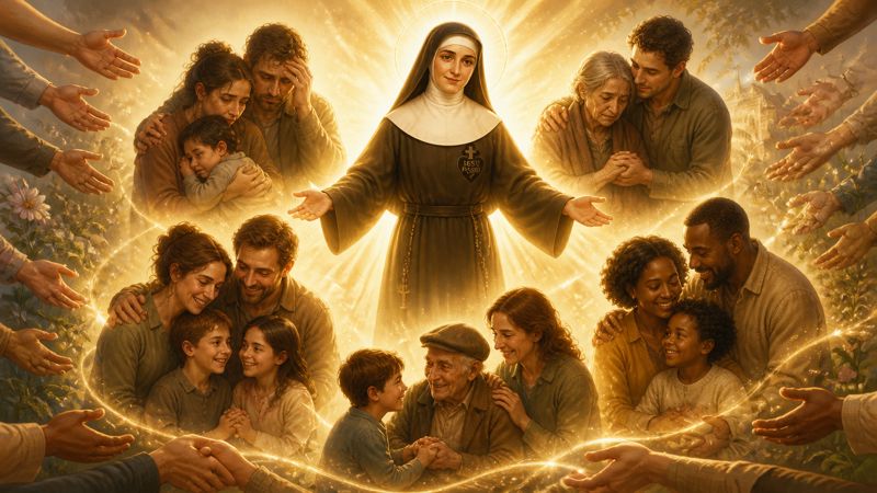Preghiera a Santa Maria Bertilla Boscardin per le famiglie in difficoltà