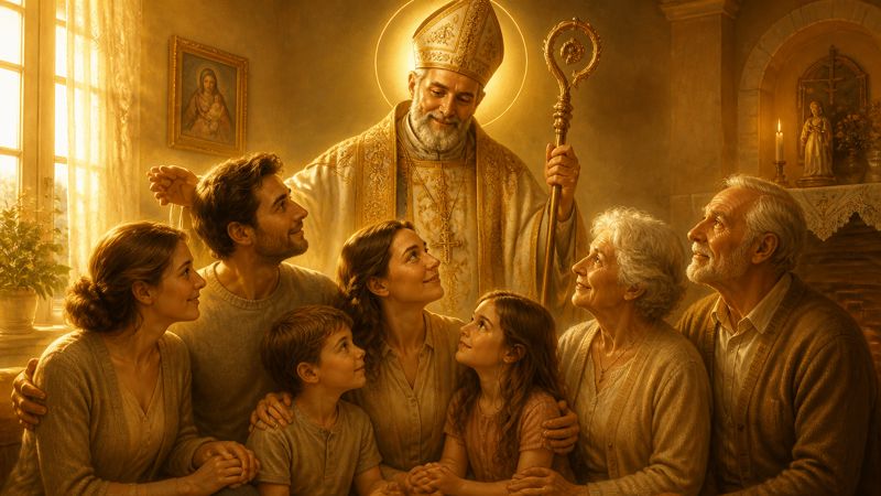 Preghiera a San Severino di Colonia per l'unità della famiglia