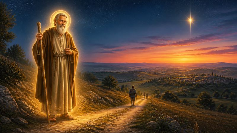 Invocazione a Sant'Allucio per la protezione dei pellegrini