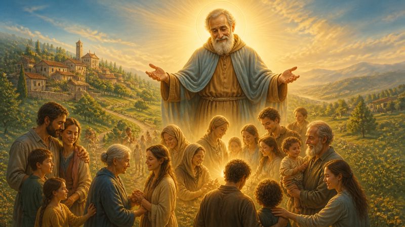 Preghiera a San Felice di Massa Martana per la vita comunitaria di Massa Martana