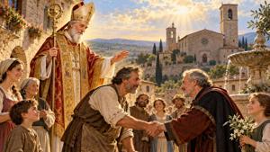 Preghiera a San Felice, patrono di Massa Martana, per la pace sociale