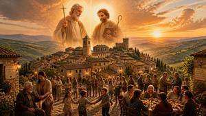 Preghiera ai santi Filippo e Giacomo Minore, patroni di Monte Castello di Vibio, per la vita comunitaria