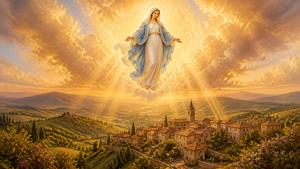 Preghiera a Maria Assunta, patrona di Monte Santa Maria Tiberina, per il cuore riconoscente della comunità
