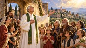 Preghiera a San Fortunato, patrono di Montefalco, per la protezione della comunità