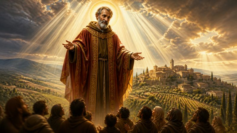 Preghiera a San Fortunato, patrono di Montefalco, per l’aiuto nelle difficoltà