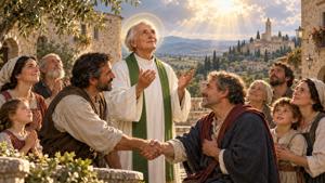 Preghiera a San Fortunato, patrono di Montefalco, per la pace sociale