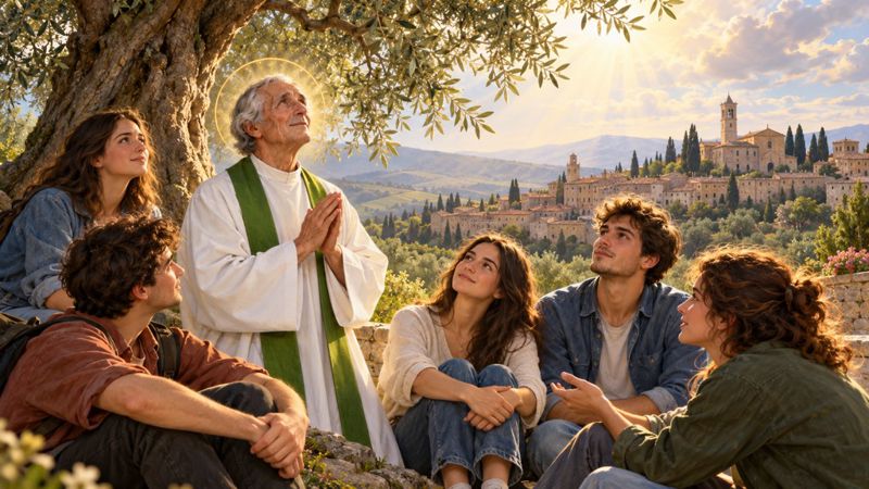 Preghiera a San Fortunato, patrono di Montefalco, per la speranza dei giovani