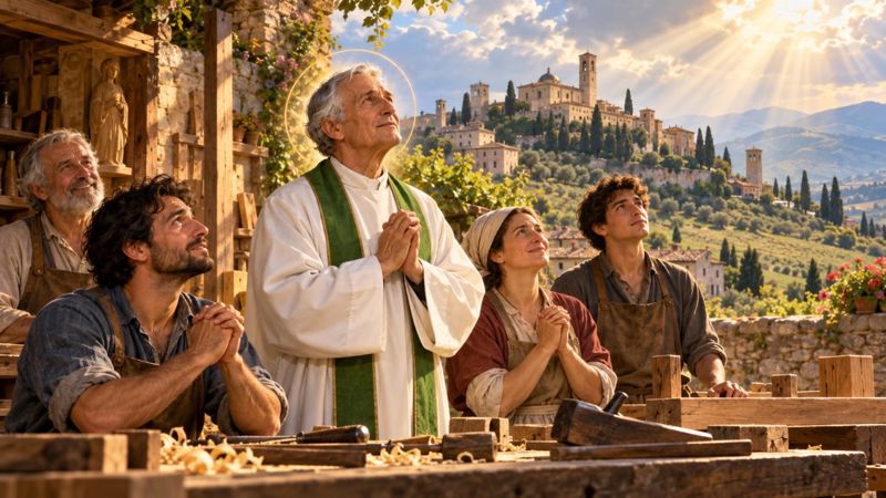 Preghiera a San Fortunato, patrono di Montefalco, per chi cerca lavoro