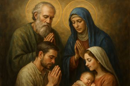 Intercessione dei Santi Gioacchino e Anna per i Genitori