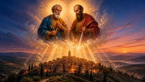 Preghiera ai santi Pietro e Paolo, patroni di Monteleone d’Orvieto, per l’unità delle famiglie