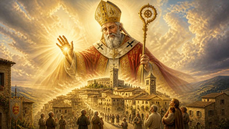 Preghiera a San Gregorio Magno, patrono di Montone, per l’aiuto nelle difficoltà