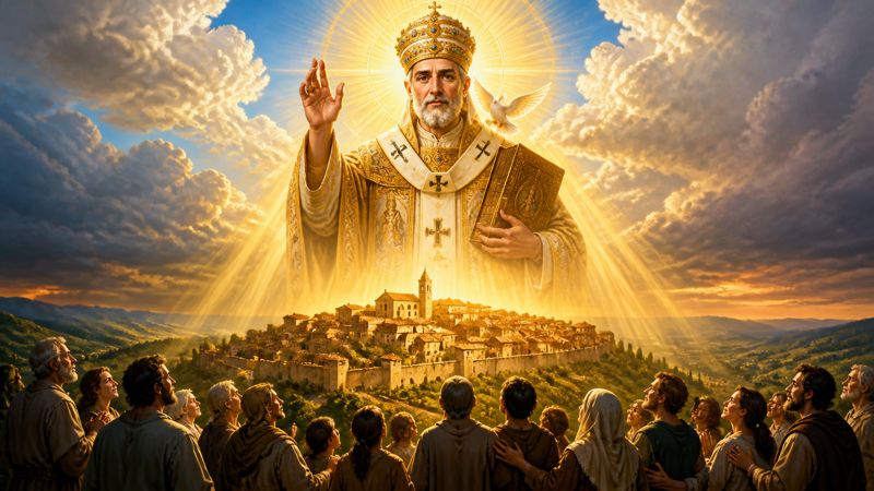 Preghiera a San Gregorio Magno, patrono di Montone, per la speranza nel futuro