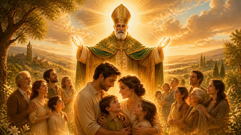 Preghiera a San Rinaldo, patrono di Nocera Umbra, per l’unità delle famiglie