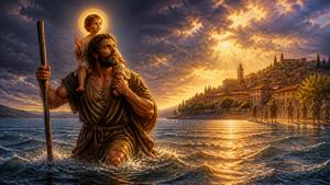 Preghiera a San Cristoforo, patrono di Passignano sul Trasimeno, per l’aiuto nelle difficoltà