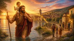 Preghiera a San Cristoforo, patrono di Passignano sul Trasimeno, per l’unità delle famiglie
