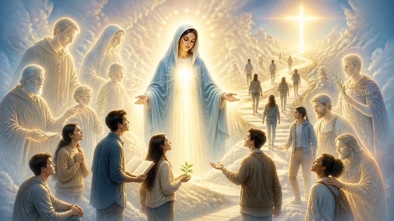 Preghiera alla Madonna per il cammino dei giovani nella festa di Ognissanti