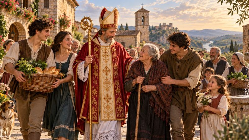 Preghiera a San Valentino, patrono di Penna in Teverina, per la vita comunitaria
