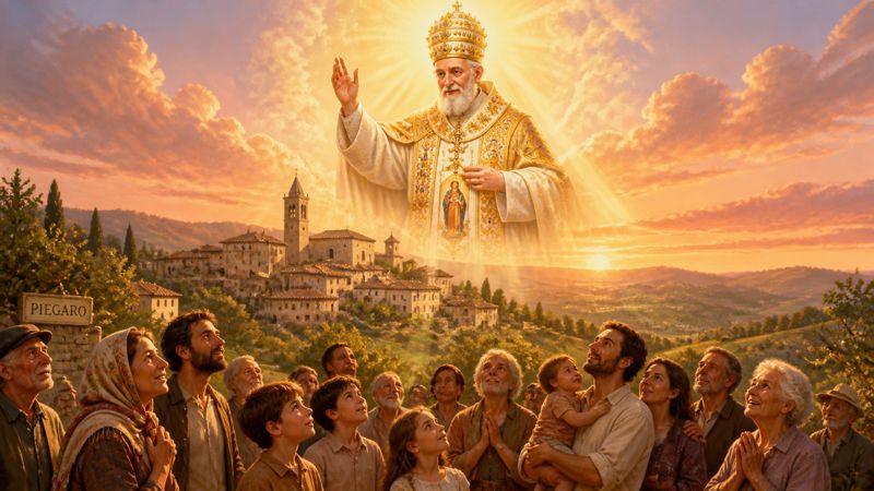Preghiera a San Silvestro I papa, patrono di Piegaro, per la protezione della comunità