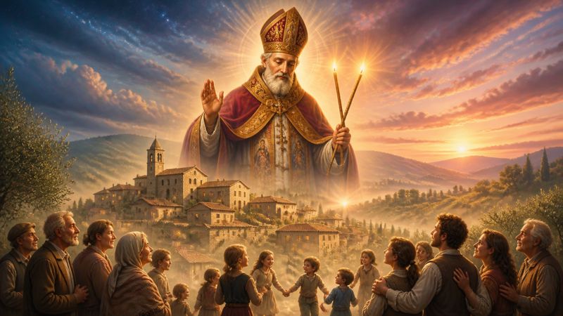 Preghiera a San Biagio, patrono di Porano, per la protezione della comunità