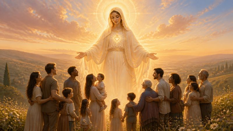 Preghiera alla Madonna della Pietà, patrona di Preci, per la vita comunitaria