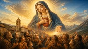 Preghiera alla Madonna della Pietà, patrona di Preci, per la pace sociale