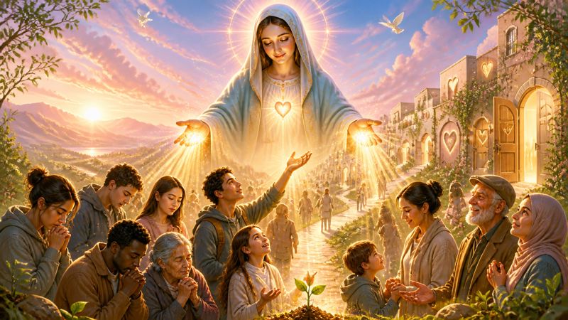 Preghiera alla Madonna della Pietà, patrona di Preci, per chi cerca lavoro