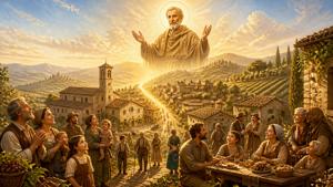 Preghiera a San Giustino di Pieve de’ Saddi, patrono di San Giustino, per la speranza nel futuro