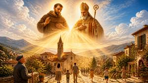 Preghiera a San Paterniano e San Bernardino da Siena, patroni di Scheggia e Pascelupo, per la speranza nel futuro