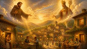 Preghiera a San Paterniano e San Bernardino da Siena, patroni di Scheggia e Pascelupo, per l’unità delle famiglie