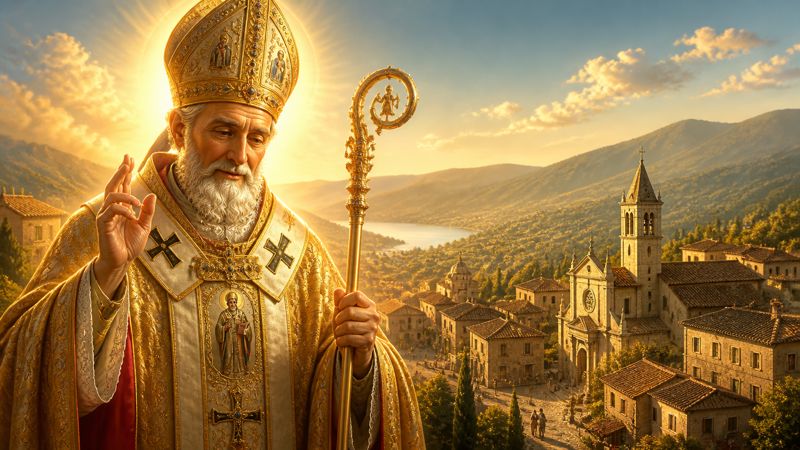 Preghiera a San Nicola di Bari, patrono di Scheggino, per la protezione della comunità