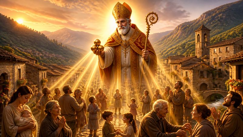 Preghiera a San Nicola di Bari, patrono di Scheggino, per la vita comunitaria