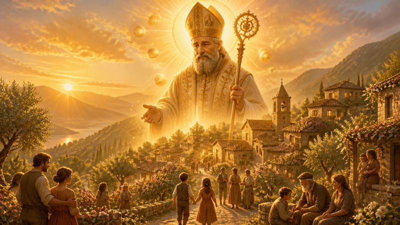 Preghiera a San Nicola di Bari, patrono di Scheggino, per la speranza nel futuro