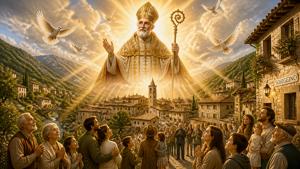 Preghiera a San Nicola di Bari, patrono di Scheggino, per la pace sociale