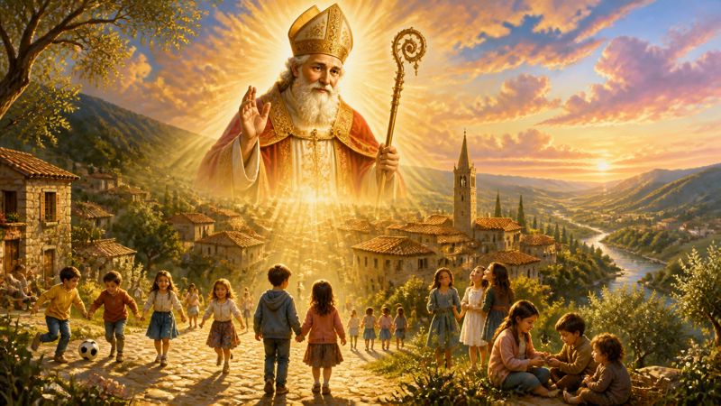 Preghiera a San Nicola di Bari, patrono di Scheggino, per la speranza dei giovani