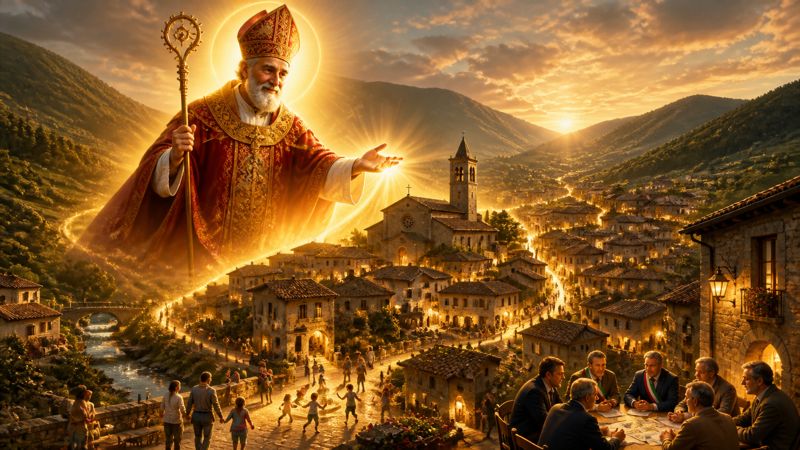Preghiera a San Nicola di Bari, patrono di Scheggino, per la saggezza degli amministratori