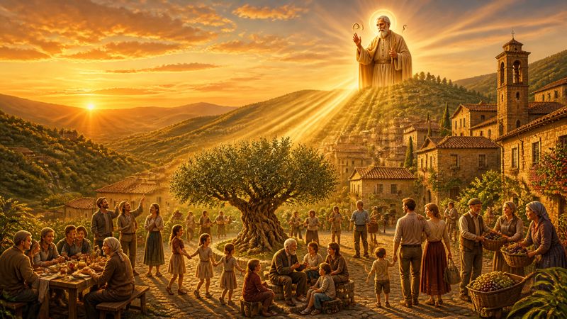 Preghiera a San Severino di Settempeda, patrono di Sellano, per la vita comunitaria