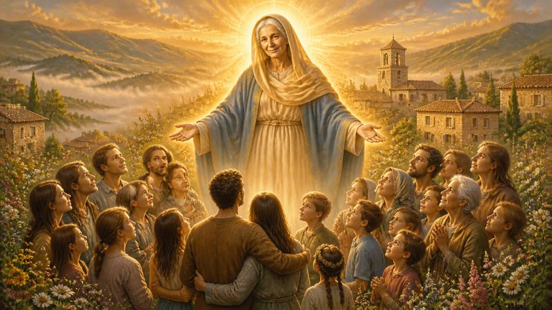 Preghiera a Sant’Anna, patrona di Sigillo, per la speranza nel futuro