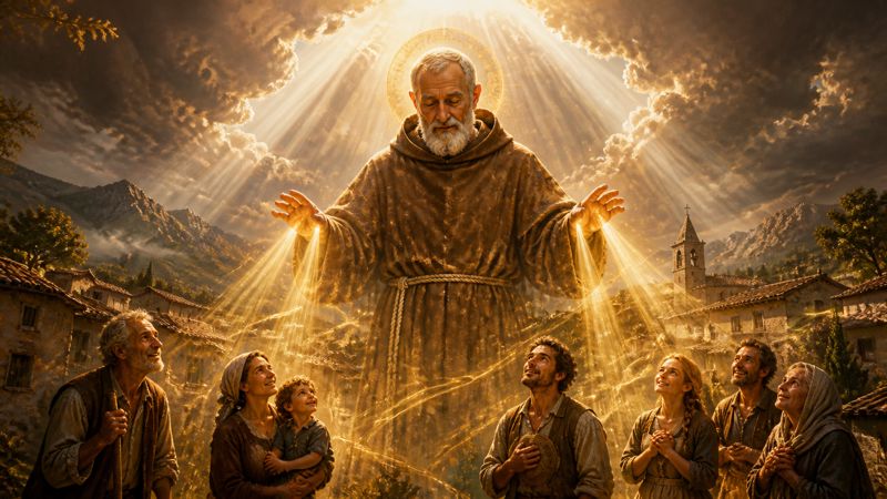 Preghiera al Beato Antonio da Stroncone, patrono di Stroncone, per l’aiuto nelle difficoltà