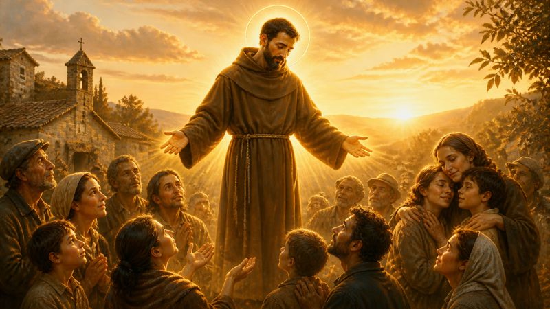 Preghiera al Beato Antonio da Stroncone, patrono di Stroncone, per chi cerca lavoro