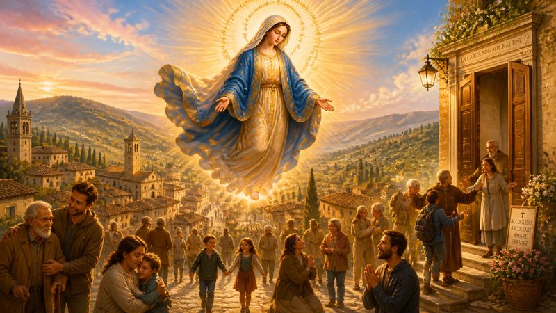 Preghiera alla Madonna della Reggia, patrona di Umbertide, per la vita comunitaria